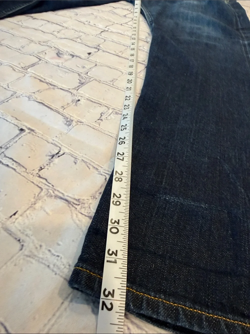 Men's Dark Blue Denim Jeans